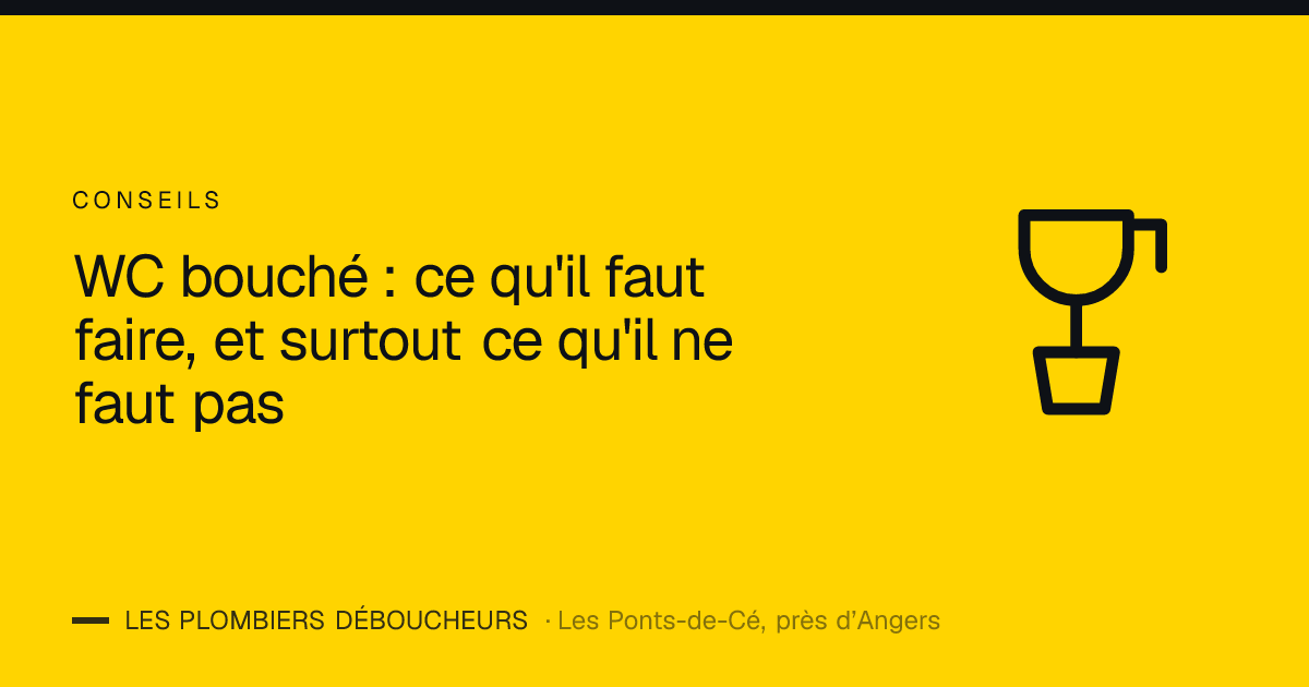 WC — illustration de l'article « WC bouché : ce qu'il faut faire, et surtout ce qu'il ne faut pas »